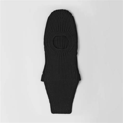 prada balaclava fleece|Black Wool balaclava .